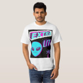 Alien extra beleuchtet T-Shirt (Vorne ganz)