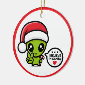 Alien Extraterrestrial Weihnachtsschmuck (Links)