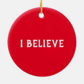 Alien Extraterrestrial Weihnachtsschmuck (Hinten)