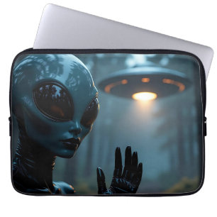 Alien Extraterrestrik und UFO Laptopschutzhülle
