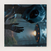 Alien Extraterrestrik und UFO Puzzle (Horizontal)