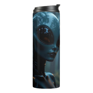 Alien Extraterrestrik und UFO Thermosbecher