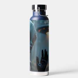 Alien Extraterrestrik und UFO Trinkflasche