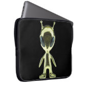 Alien Extraterrestristrial Laptop Sleeve (Vorne Rechts)