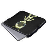 Alien Extraterrestristrial Laptop Sleeve (Vorne Knopf)