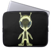 Alien Extraterrestristrial Laptop Sleeve (Vorderseite)