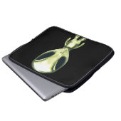 Alien Extraterrestristrial Laptop Sleeve (Vorne Knopf)