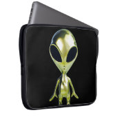 Alien Extraterrestristrial Laptop Sleeve (Vorne Rechts)