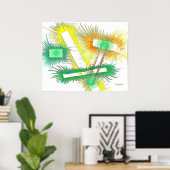 Alien Eyes 2 Poster (Heimbüro)