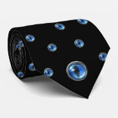 Alien Eyes Krawatte (Gerollt)