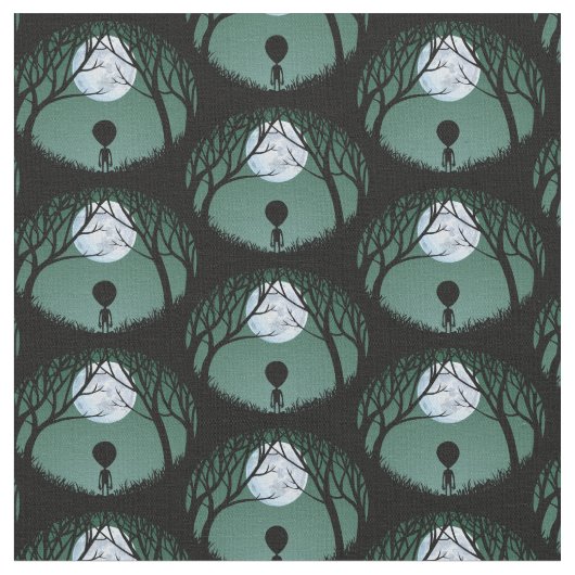 Alien Fabric Niedlich Alein Fabric Custom E.T. Sto Stoff (Nahaufnahme)