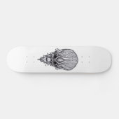 Alien Face, Afrikanische Schädelfaust Wiederaufbau Skateboard (Horizontal)