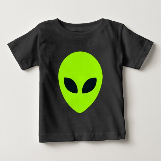 ALIEN FACE BABY T-SHIRT (Vorderseite)