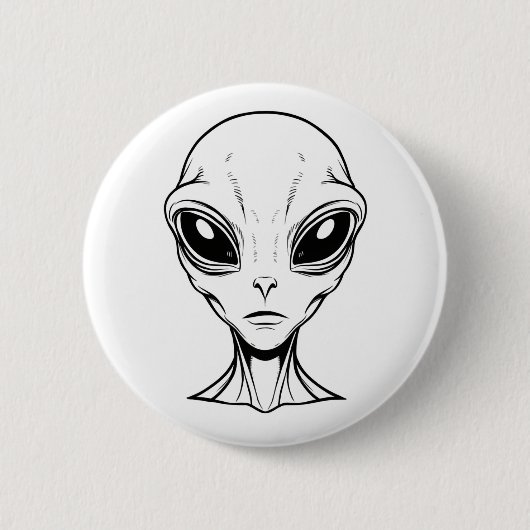 Alien Face Button (Vorderseite)