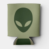 Alien Face Dosenkühler (Vorderseite)