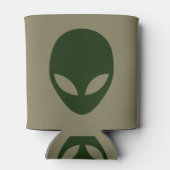 Alien Face Dosenkühler (Rückseite)