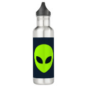 ALIEN FACE EDELSTAHLFLASCHE (Links)