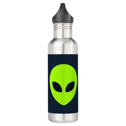 ALIEN FACE EDELSTAHLFLASCHE (Links)