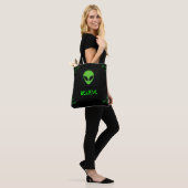 ALIEN FACE, GLAUBBAG TASCHE (Am Model)