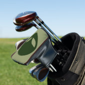 Alien Face Golf Headcover (In Situ)