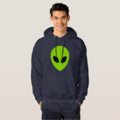 ALIEN FACE HOODIE (Vorne ganz)
