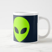 ALIEN FACE Jumbo-Tasse (Rechts)