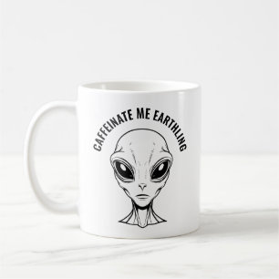 Alien Face Kaffeetasse