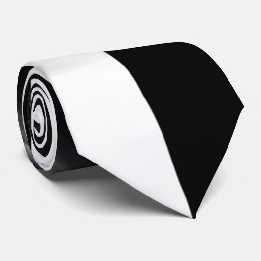 Alien Face Krawatte (Gerollt)