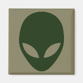 Alien Face Magnet (Vorne)