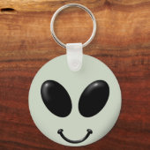 Alien Face Schlüsselanhänger (Vorderseite)