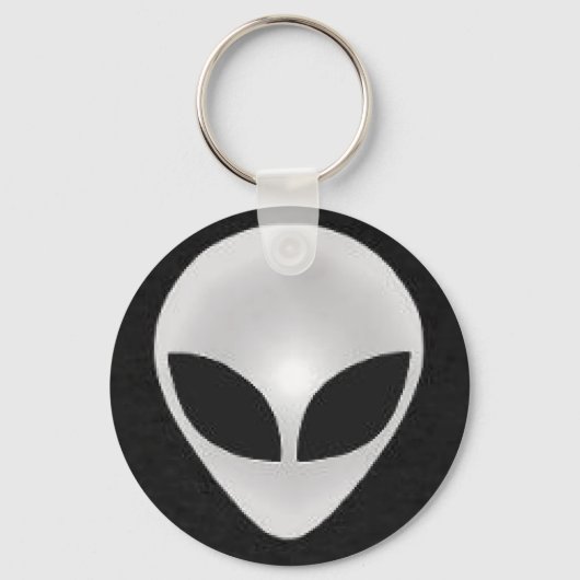 Alien Face Schlüsselanhänger (Vorderseite)