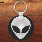 Alien Face Schlüsselanhänger (Vorderseite)