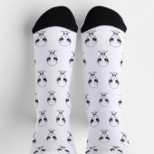Alien Face Socken (Oben)