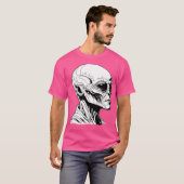 Alien Face T-Shirt (Vorne ganz)