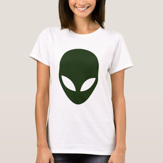 Alien Face T-Shirt (Vorderseite)