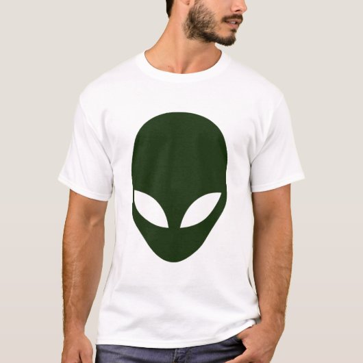 Alien Face T-Shirt (Vorderseite)