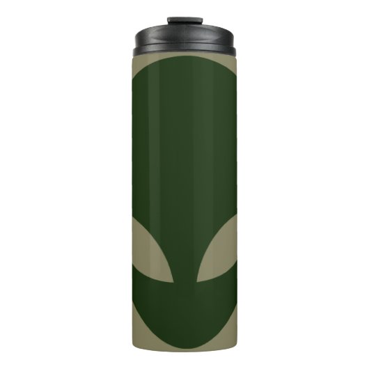 Alien Face Thermosbecher (Vorderseite)