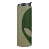 Alien Face Thermosbecher (Nach links gedreht)