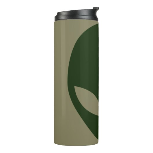 Alien Face Thermosbecher (Nach links gedreht)