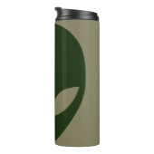 Alien Face Thermosbecher (Nach rechts gedreht)