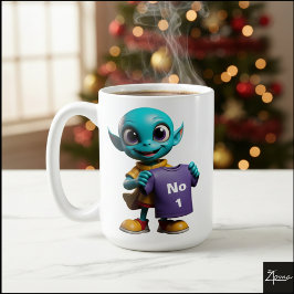Alien-Fäden Kaffeetasse