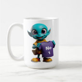 Alien-Fäden Kaffeetasse (Links)
