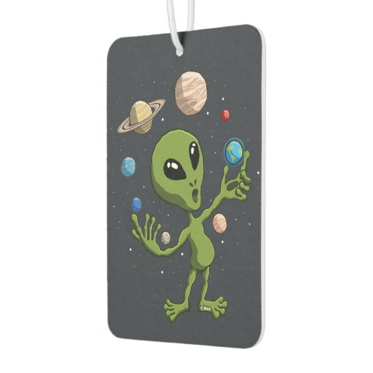 Alien fand Leben Autolufterfrischer (Links)