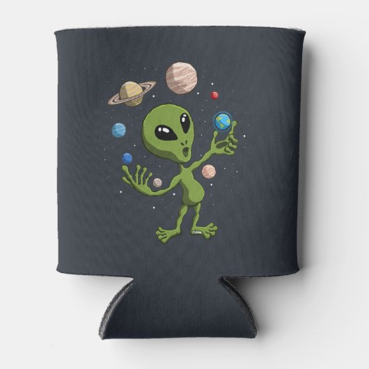 Alien fand Leben Dosenkühler (Vorderseite)