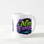 Alien-Fantasie-Liebhaber Kaffeetasse (VorderseiteRechts)