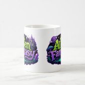 Alien-Fantasie-Liebhaber Kaffeetasse (Mittel)
