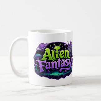 Alien-Fantasie-Liebhaber Kaffeetasse