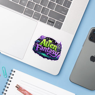 Alien-Fantasy-Liebhaber Aufkleber