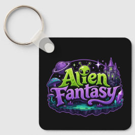 Alien-Fantasy-Liebhaber Schlüsselanhänger