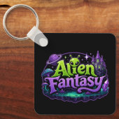 Alien-Fantasy-Liebhaber Schlüsselanhänger (Vorderseite)
